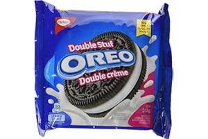 OREO Double Stuf Sandwich Cookies, 1 Resealable Pack (303g)