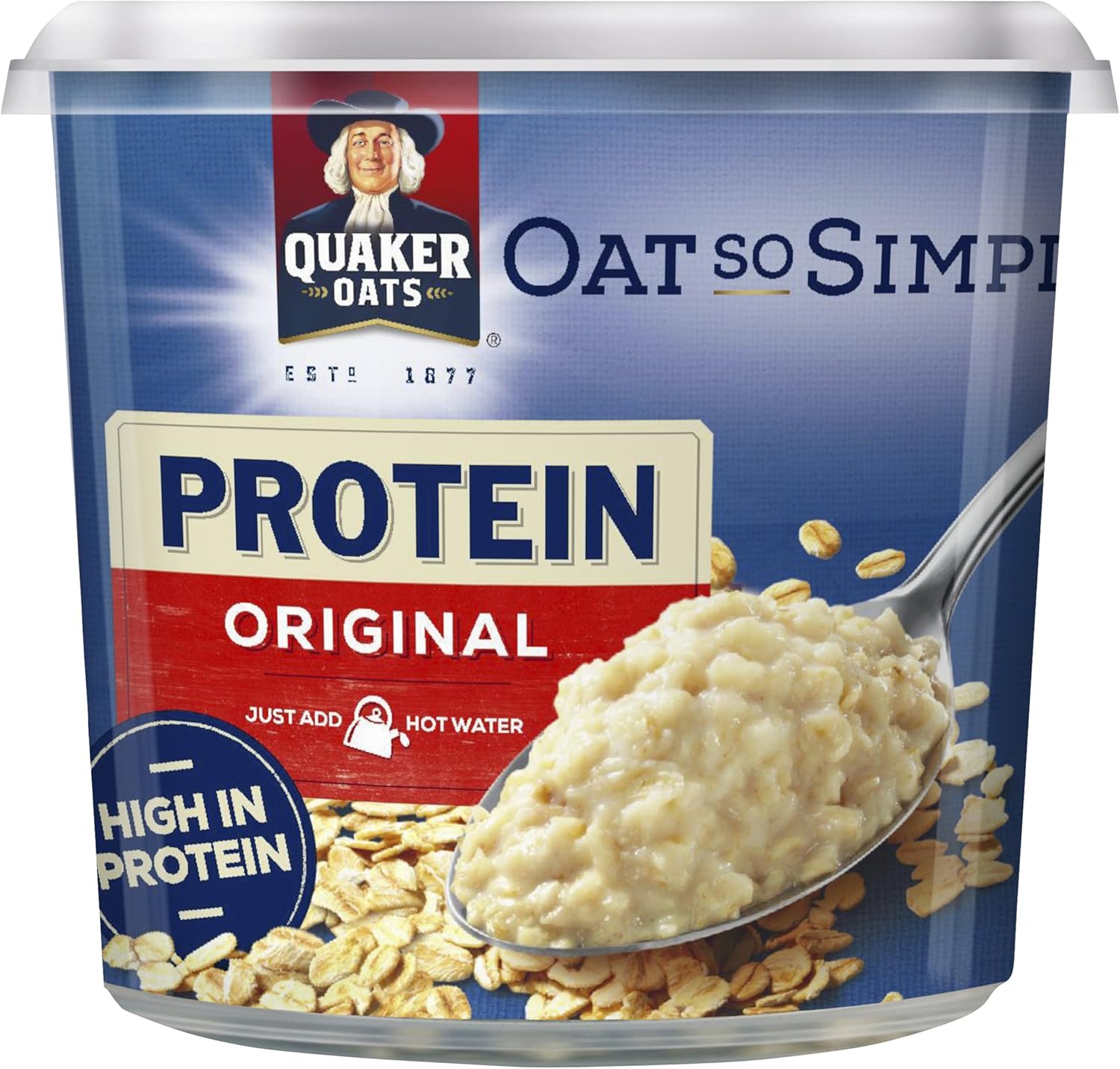Quaker Oats Protein Original Pot, 54 g (Pack of 6) Amazon.co.uk Grocery
