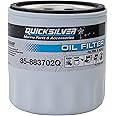 Quicksilver 883702Q Engine Block Mount Oil Filter for V-6 MerCruiser Stern Drive Engines