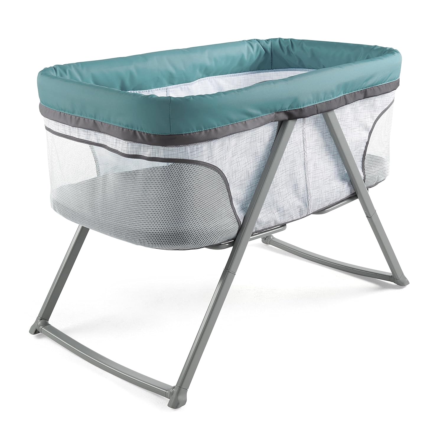 ingenuity foldaway rocking bassinet juniper