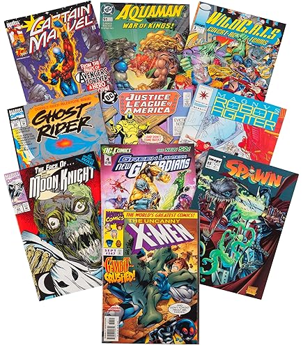 Amazon.com: Vintage Comic Book Value Gift Set- 10 Different DC
