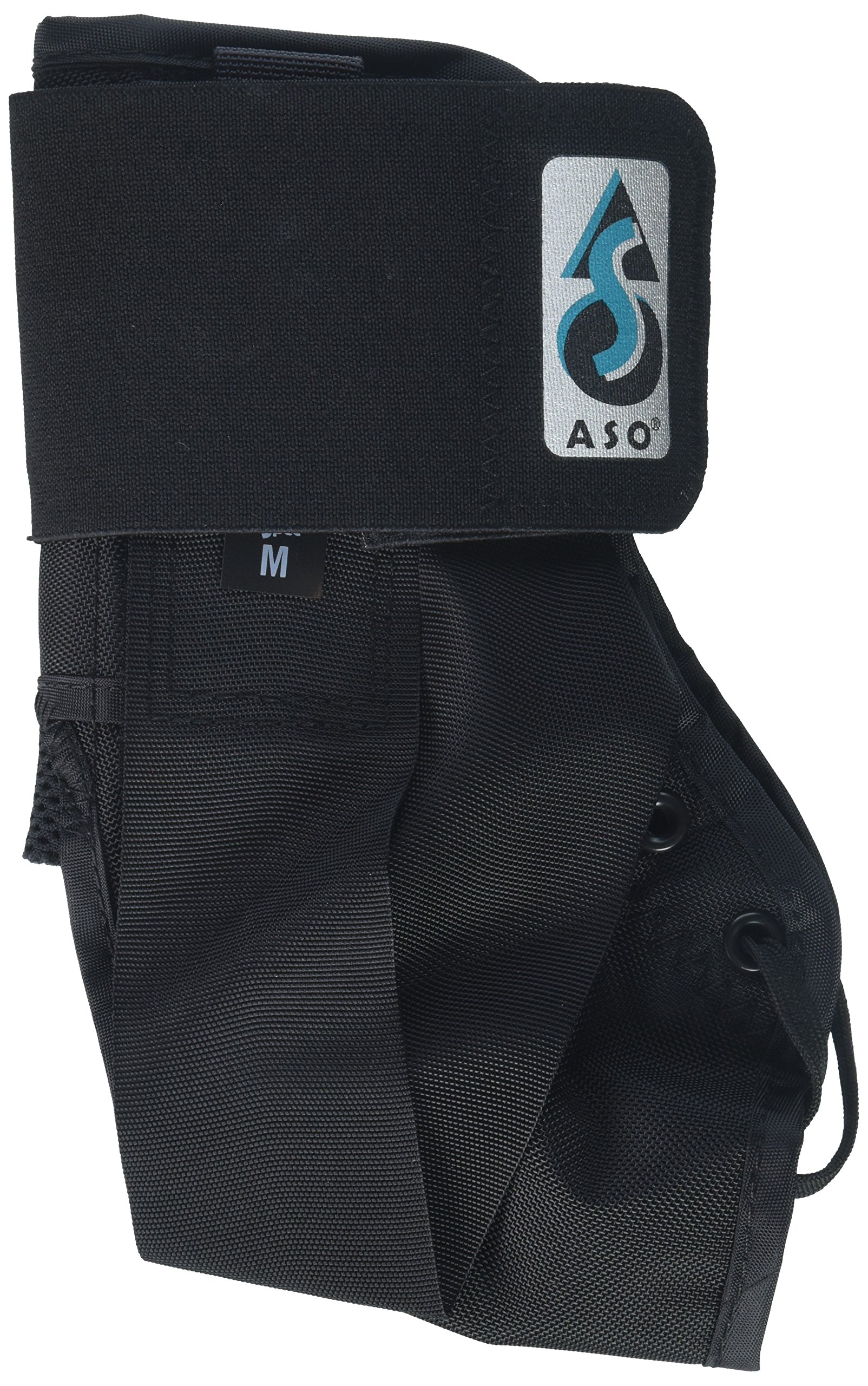 ASO EVO Ankle Stabilizer Brace (Small Black) by Medspec