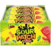 SOUR PATCH KIDS Soft &amp; Chewy Gummy Candy, Bulk Candy, 24 - 2 oz Bags