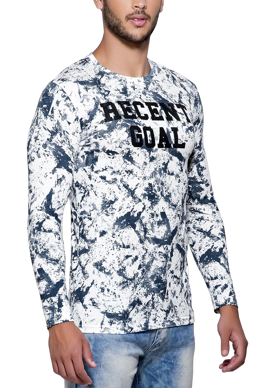 maniac men's cotton printed t-shirt