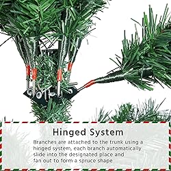 Yaheetech 7.5ft Artificial Christmas