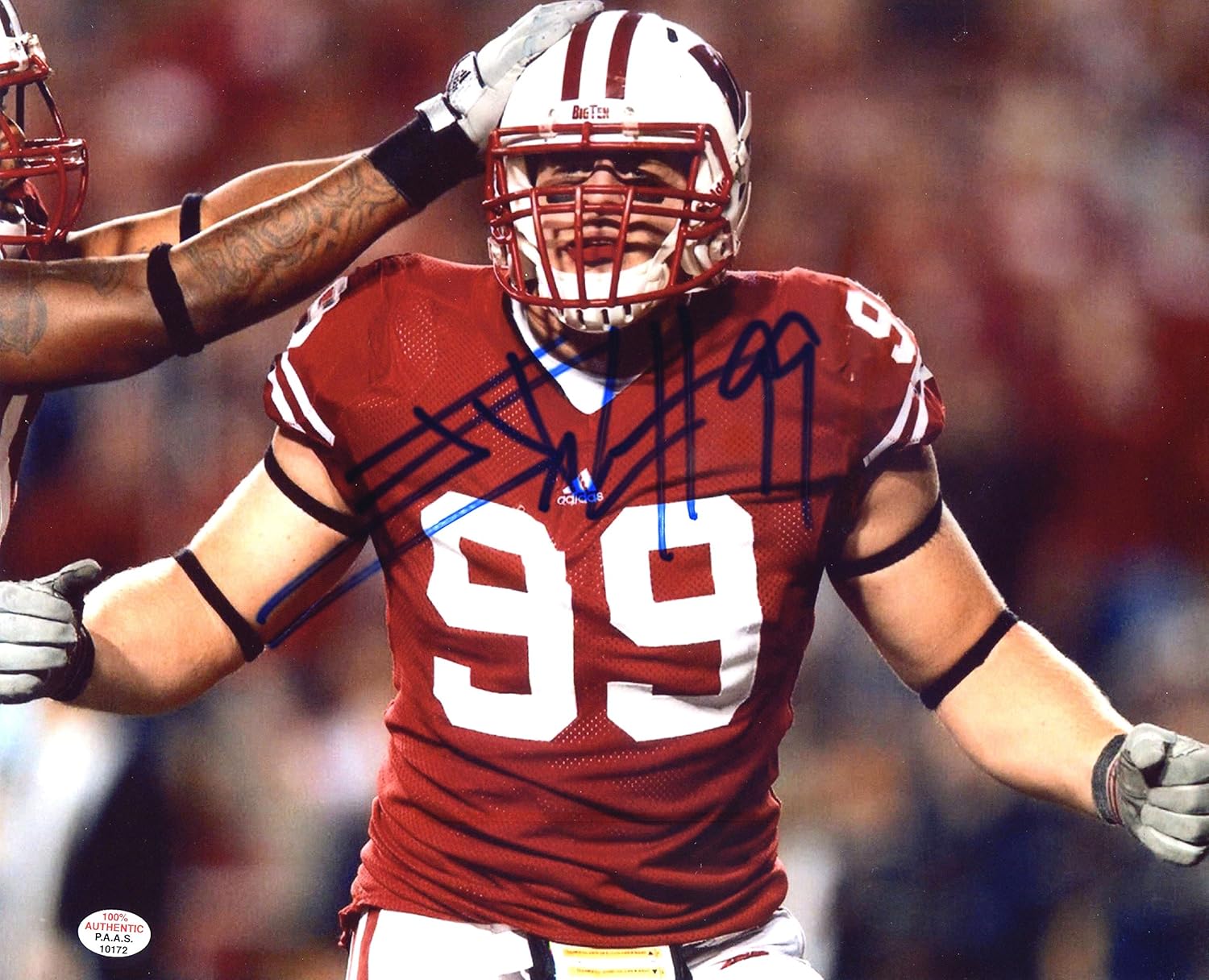 jj watt badgers jersey