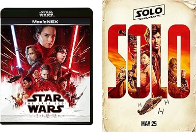 Amazon メーカー特典あり スター ウォーズ 最後のジェダイ Movienex 初回版 ハン ソロ劇場公開記念キャンペーン B2ポスター付き Blu Ray 映画