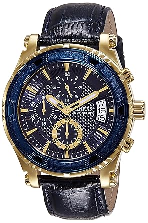 Luther Stainless Steel Analog Black Dial Mens Watch - BQ2312