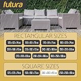 Futura Premium 200x200x90cm Square Garden Furniture Cover 600D Oxford view 8