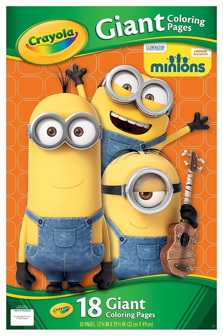 480 Top Crayola Giant Coloring Pages Minions Images & Pictures In HD