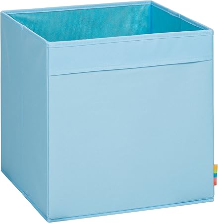 Storanda Aufbewahrungsbox Mio Extra Stabile Mdf Ausfuhrung Faltbox Korb 33x33x33 Cm Hellblau Amazon De Kuche Haushalt