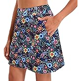 Oyamiki Women's Active Athletic Skort Lightweight Tennis Skirt Perfect for Running Training Sports Golf