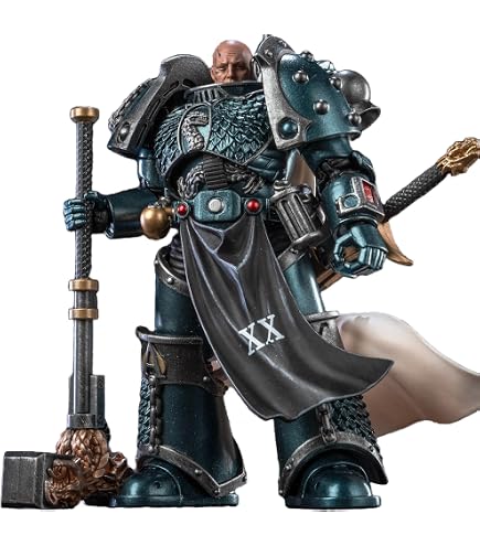 Amazon.com: JOYTOY Warhammer 40k Alpha 1/18 Action Figure Alpha