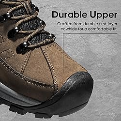 NORTIV 8 Men's Waterproof Hiking Shoes Non-Slip