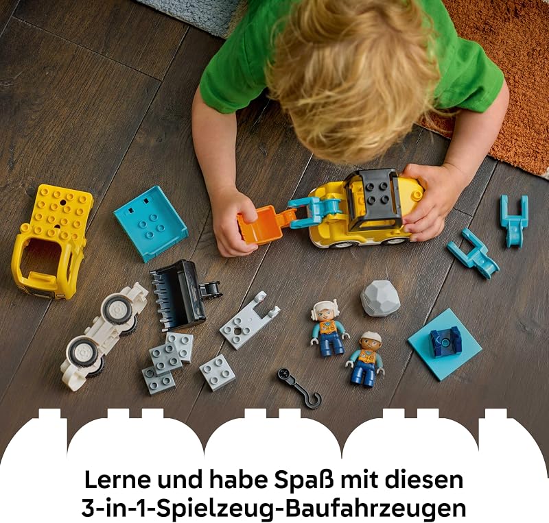 DUPLO Baufahrzeuge – 3-in-1-Set 10475