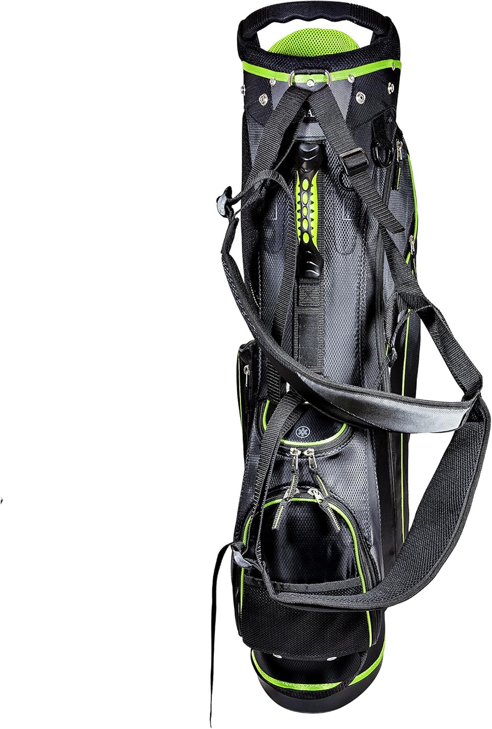 Club Champ Deluxe Stand Golf Bag, Black/Green : Sports & Outdoors