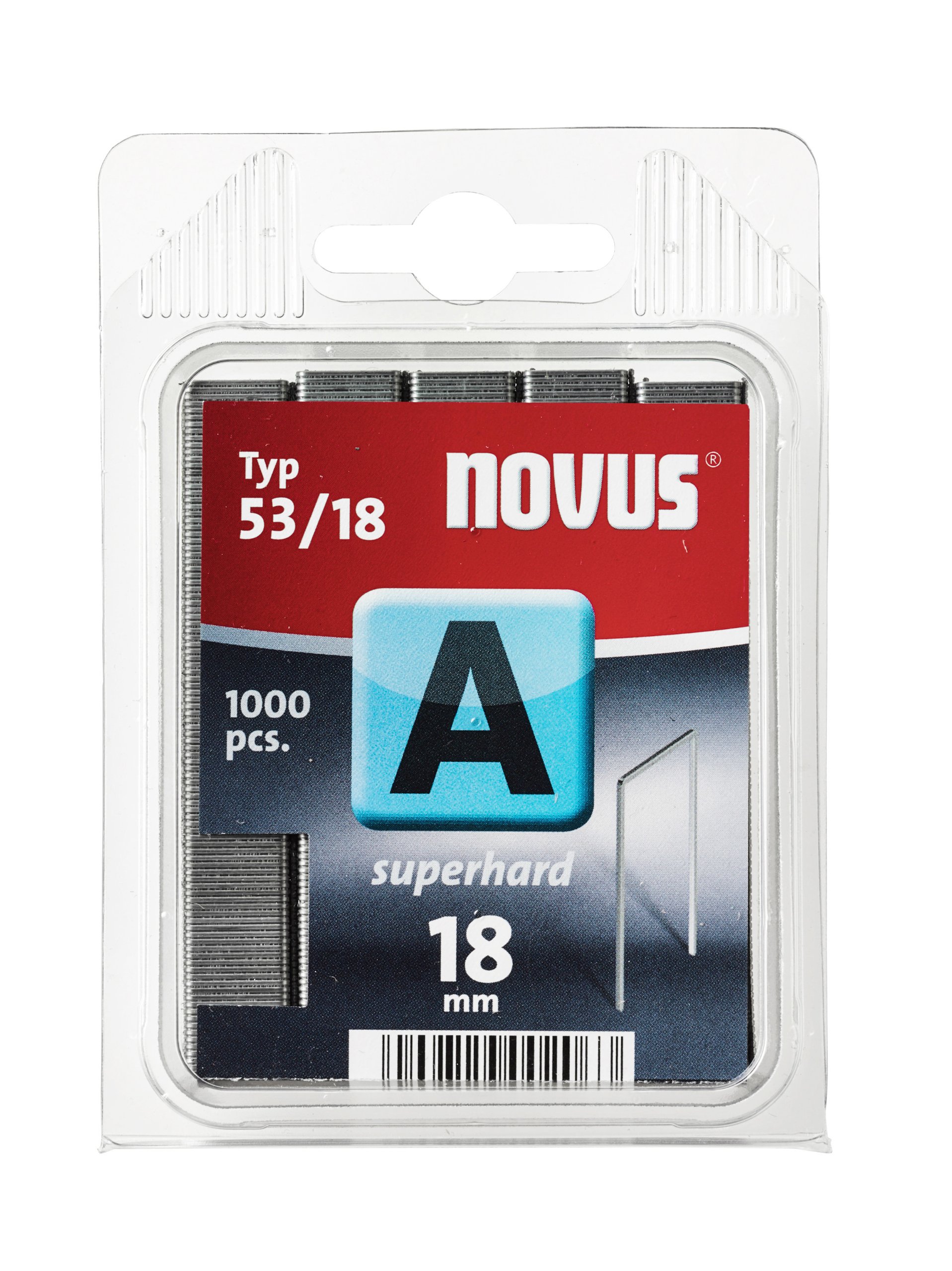 Novus A 53 Enemy Wire Staples 1000 Pieces 18 mm — image 1