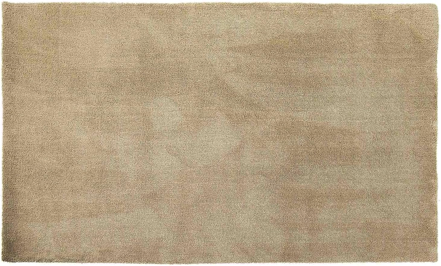 Wohnzimmerteppich Florteppich Webteppich | 120x170 cm | Beige: Amazon