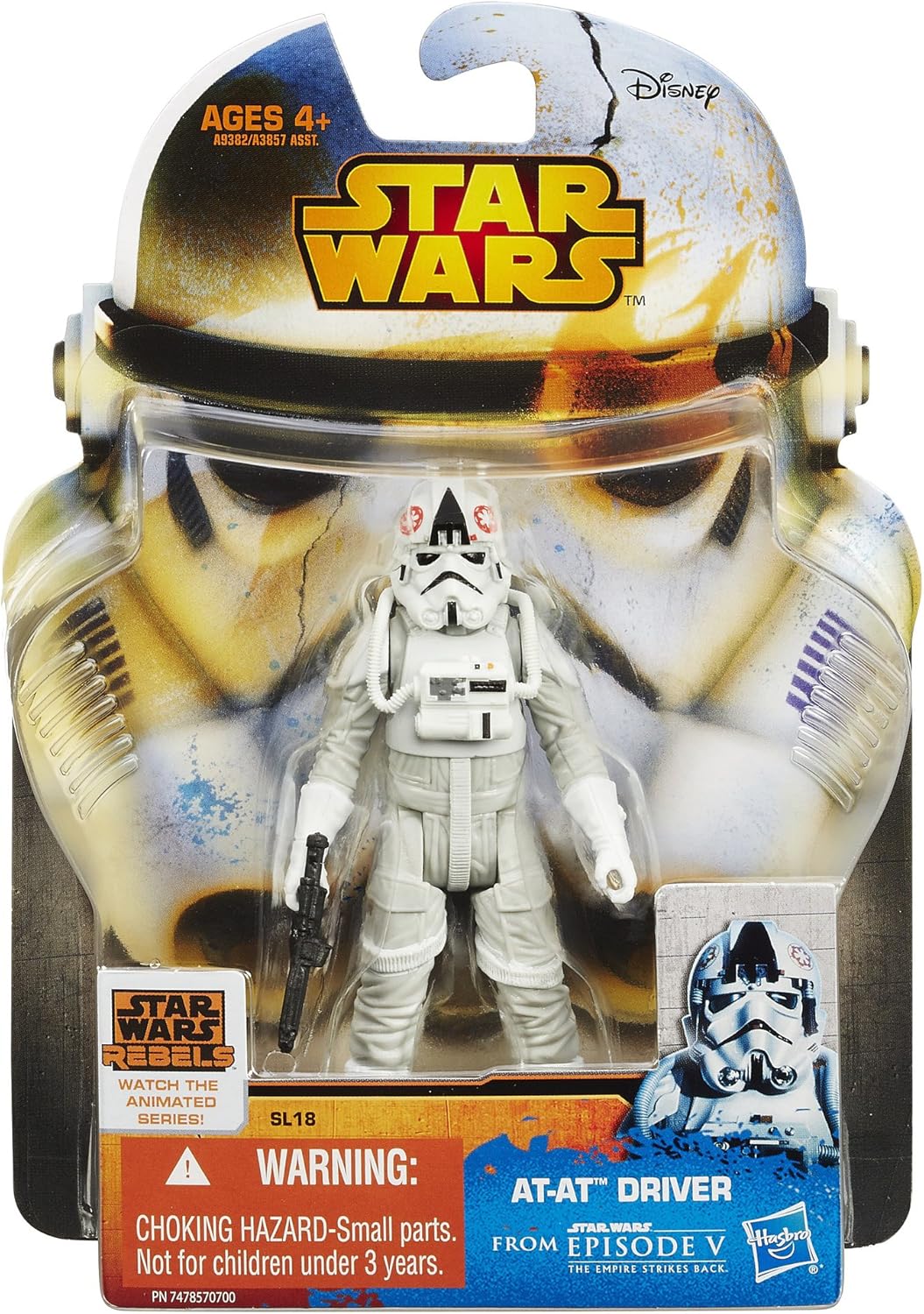 Star Wars Rebels Saga Legends 3 3/4" At-At Driver SL18, Medium - Image 3