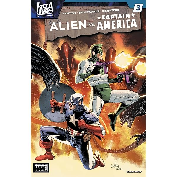Alien vs. Captain America (2025-2026) #4 (of 4) (English Edition