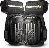 Thunderbolt Black Diamond Knee Pads Gel Double Gel Kevlar Stitching view 1