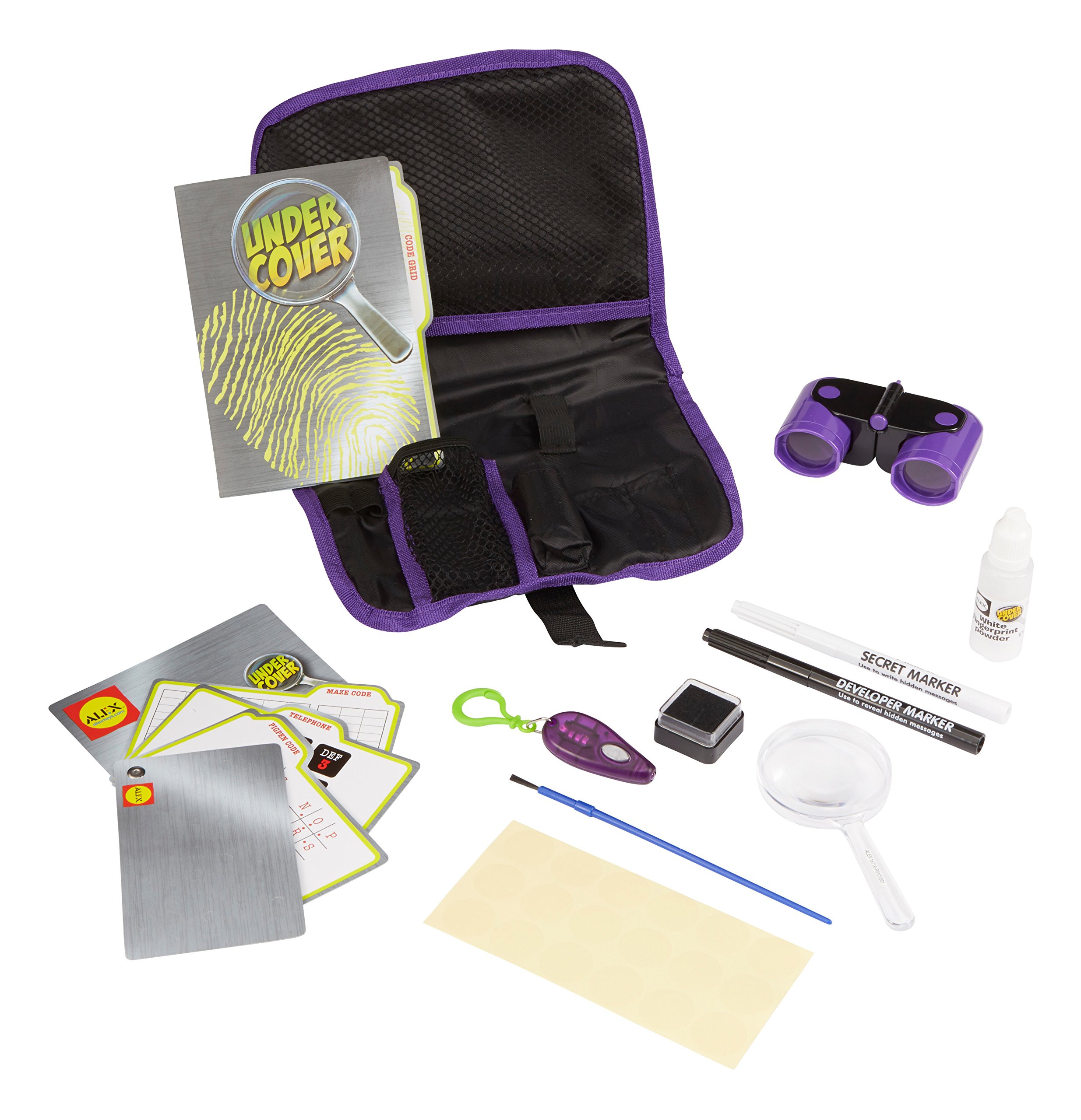 Alex Undercover Spy Case Detective Gear Set Kids Spy Kit