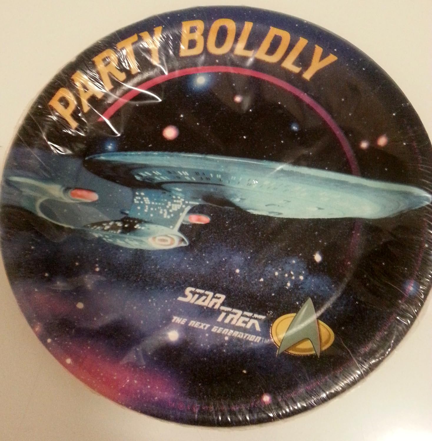 Amazon Com Star Trek Party Plates Lunch X8 Decoration Vintage