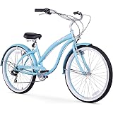 7-Speed Beach Cruiser Bicycle 