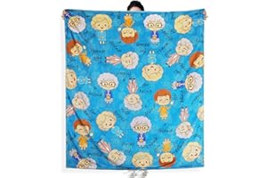 YFFSRJDJ Golden Girls Blanket Gifts 50x60 Inches Cozy and Soft Flannel Throw Blanket Lightweight Golden Girls Merchandise for Couch Bed Sofa Car, Gifts for Women