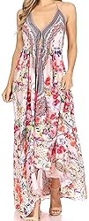 Sakkas 1817 - Lizi Womens Maxi High-low Halter