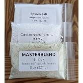 MASTERBLEND 4-18-38 Complete Combo Kit - Tomato &amp; Vegetable Fertilizer Nutrients (1.25 Pound Kit)