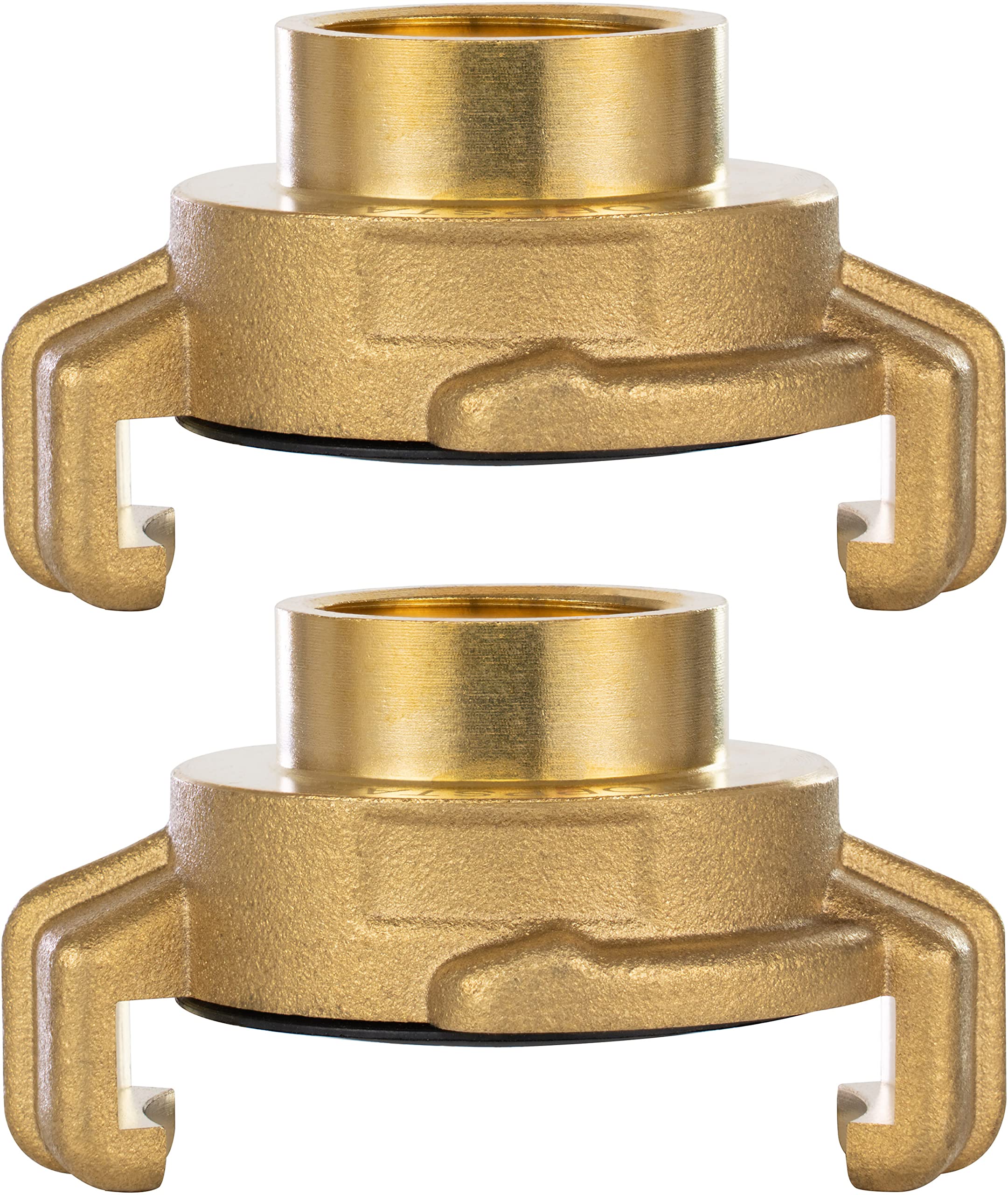 Poppstar 2X Brass Quick Coupling 1/2 inch Internal Thread (Connector 1/2 inch Thread) — image 1