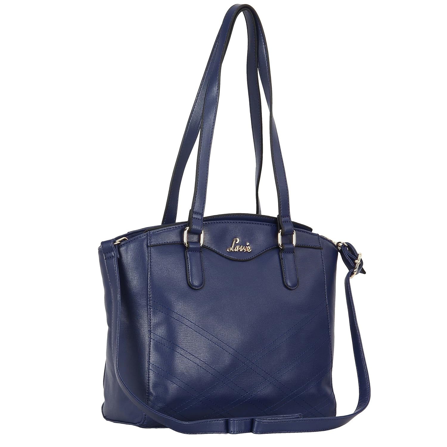 lavie bronzite women's handbag (navy)