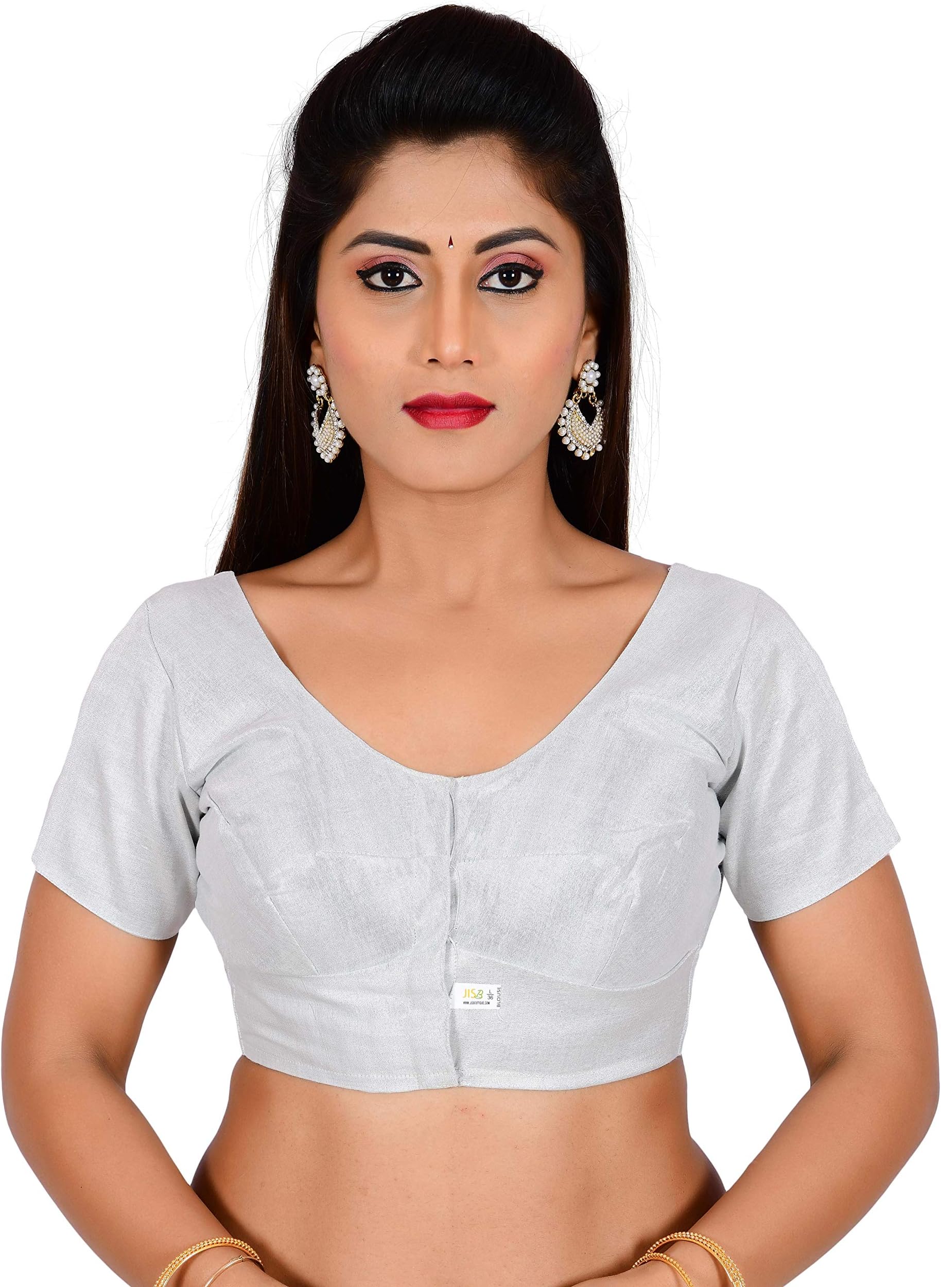 JISB Women's Tissue Readymade Blouse