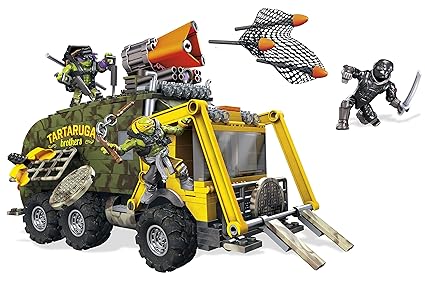 Mega Bloks Ninja Turtles Kampf-Lastwagen