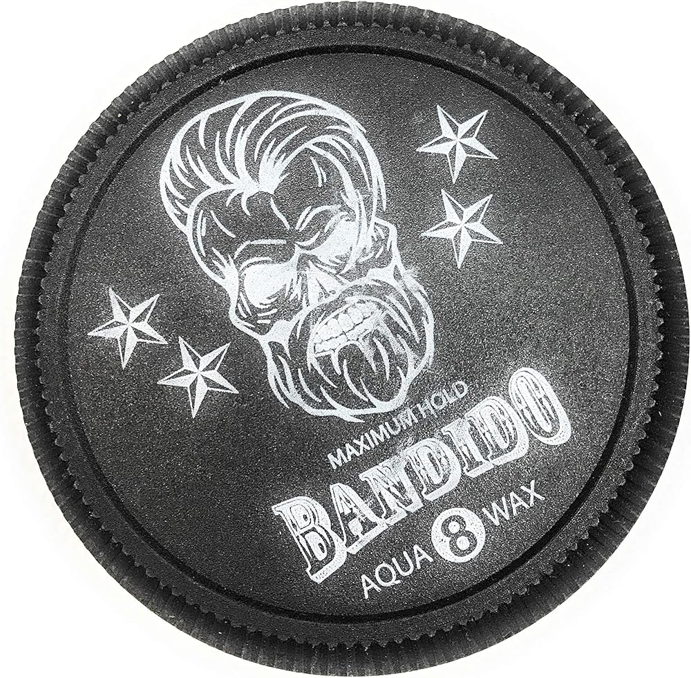 Bandido Hair Styling Aqua Wax No 8 | 150ml Strong Hold Shine Look Edge Control