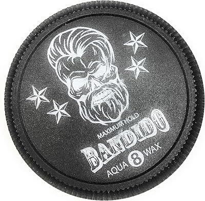 Bandido Hair Styling Aqua Wax No 8 | 150ml Strong Hold Shine Look Edge Control