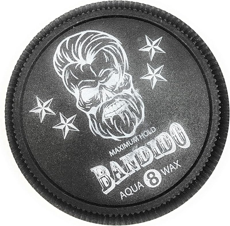 Bandido Hair Styling Aqua Wax No 8 | 150ml Strong Hold Shine Look Edge Control