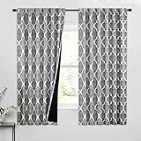 Beauoop 100% Blackout Curtains 63 Inches Long 2