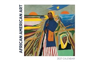 Wall Calendar 2027, African American Art, 12 Months, Large Grid Design Featuring 12 Artworks
