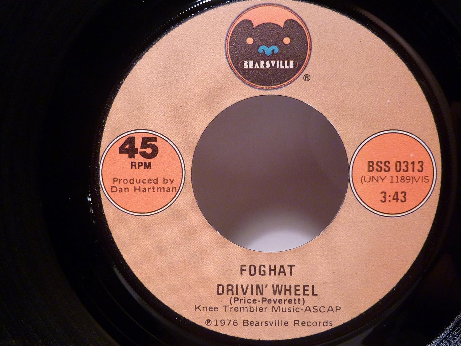 FOGHAT drivin' wheel / night shift Music