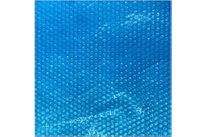Solar Cover, Oval Deluxe Blue Solar Blanket (12' x 24')