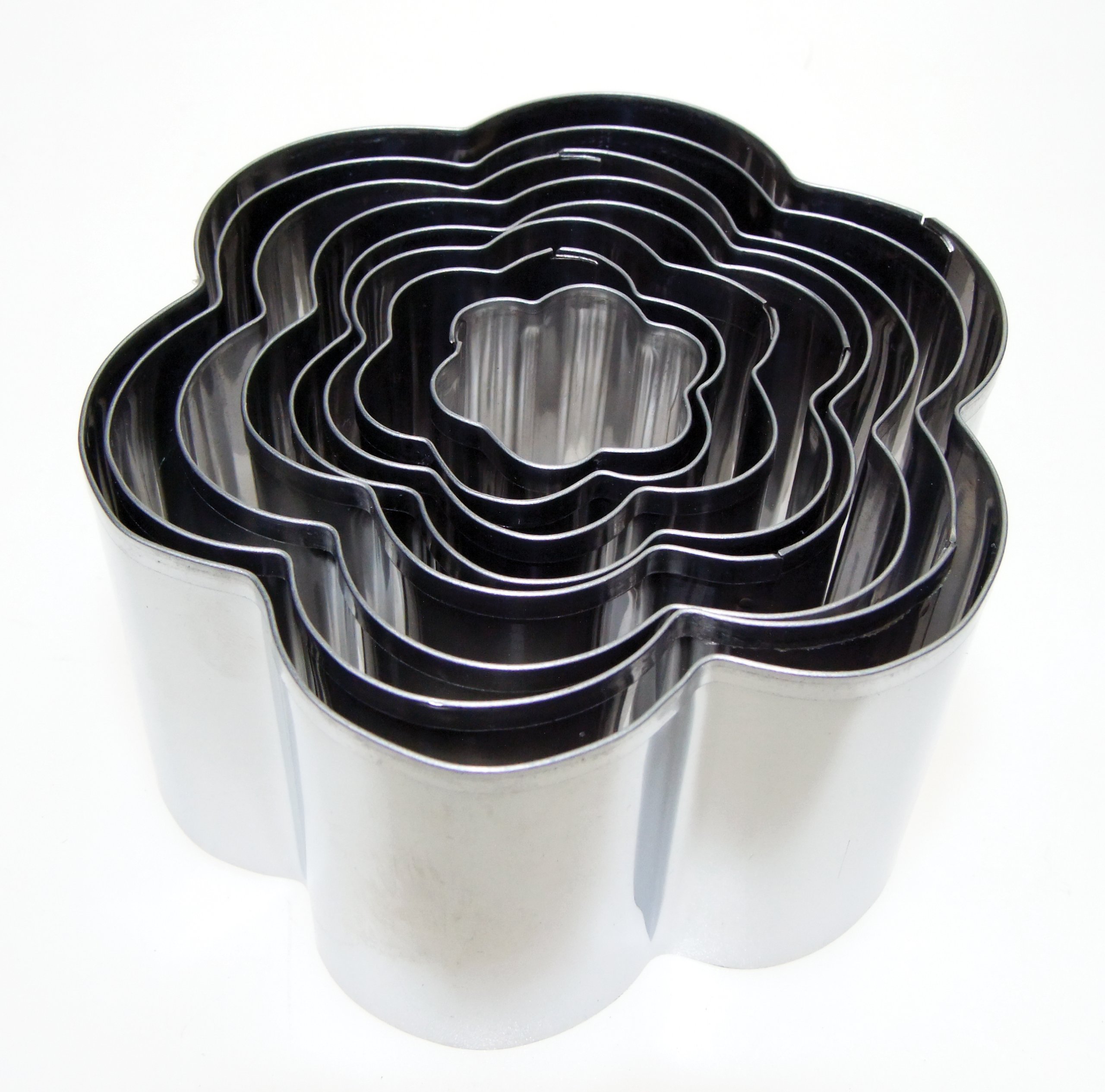 Eddingtons 8-Piece Flower Cookie Cutter Set