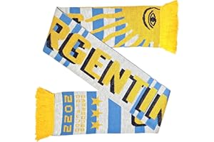 Euroscarves Argentina Soccer Knit Scarf