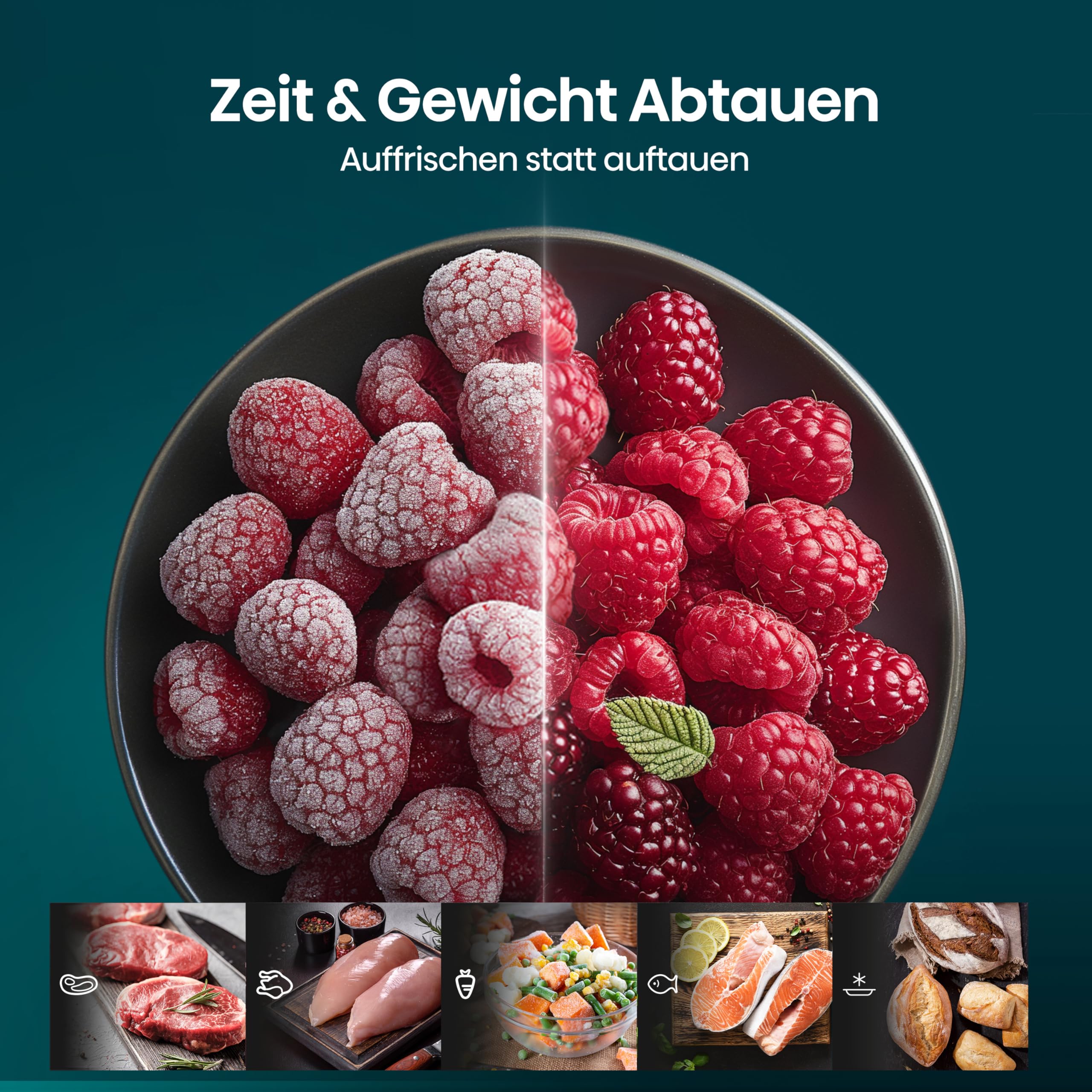 Hisense H20MOBP1HI Mikrowelle /20 L /700W /InverterTech/Keramikbeschichtung/Premium Glas/Maßgeschneidert, Mehrphasiges Kochen/Auftaufunktion/5 Leistungsstufen/Kindersicherung/Schwarz 9