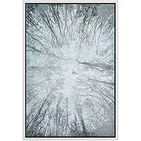 SIGNWIN Framed Canvas Wall Art Birds on Tree Canvas Prints Home Artwork Decoration for Living Room,Bedroom - 16x24 inches