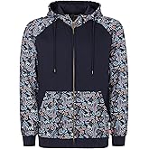 BOCOMAL FR Hoodies Zipper Front 10.5oz Cotton Fleece Flame Resistant Hooded Sweatshirts