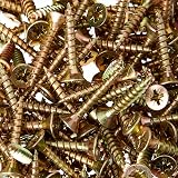 ForgeFix Multi-Purpose Single Thread Screws 5.0 x 30mm Zinc Yellow Box 200 view 2