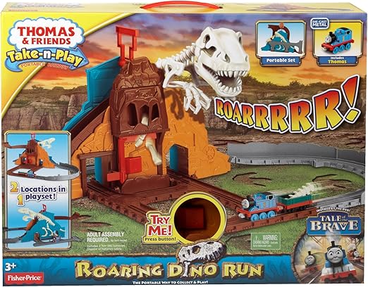 thomas roaring dino run
