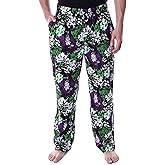 DC Comics Men's Classic The Joker And Harley Quinn Laugh Adult Lounge Pajama Pants